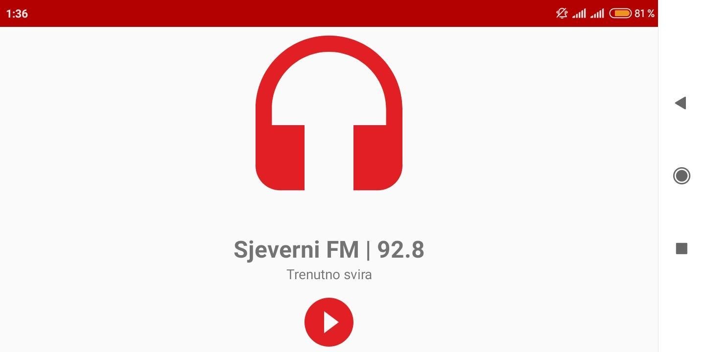 Sjeverni.FM für Android - APK herunterladen