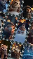Fancy Animals - Wallpaper Pack اسکرین شاٹ 1