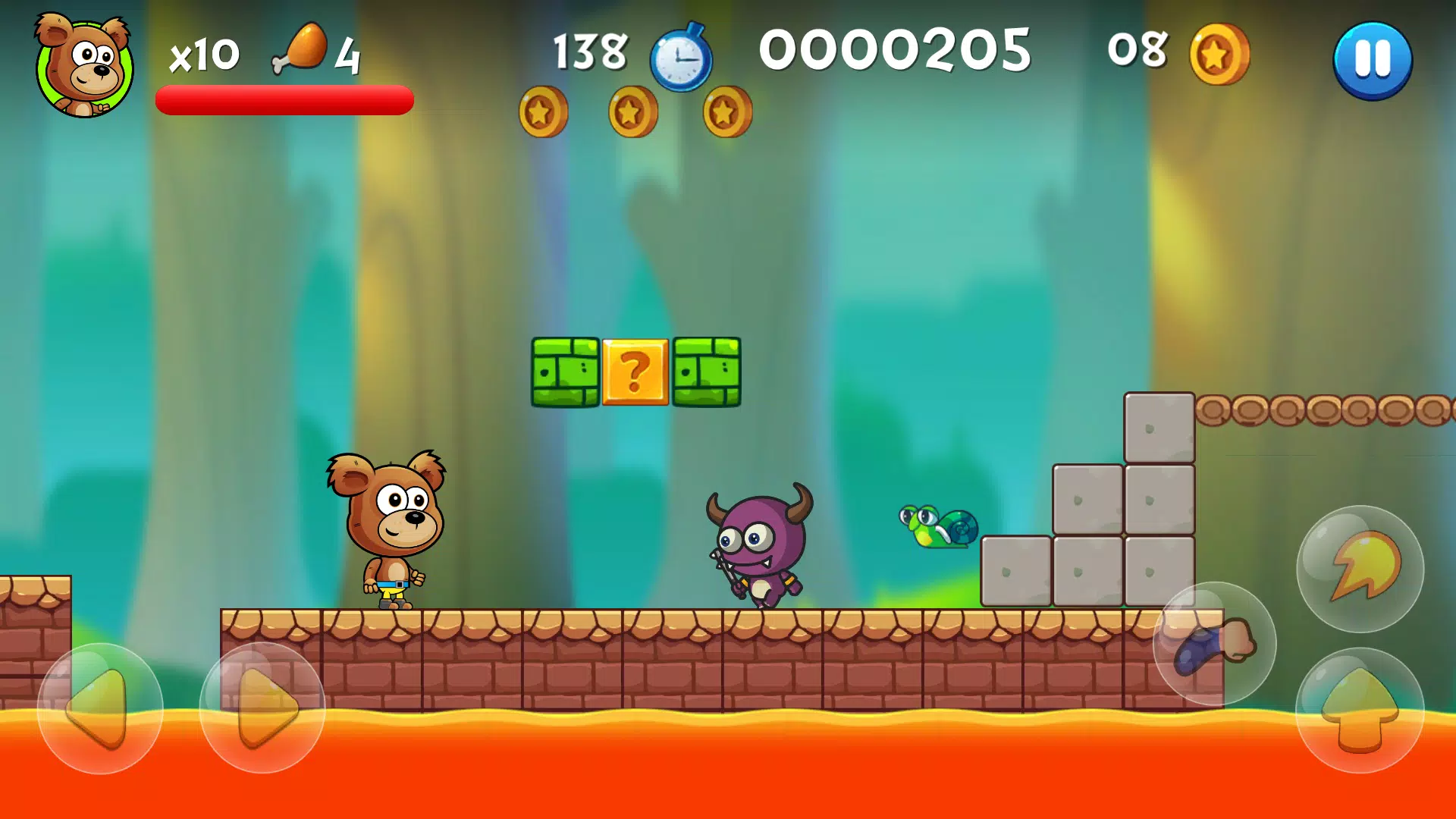 Super Bear Adventure for Android - Download the APK from Uptodown