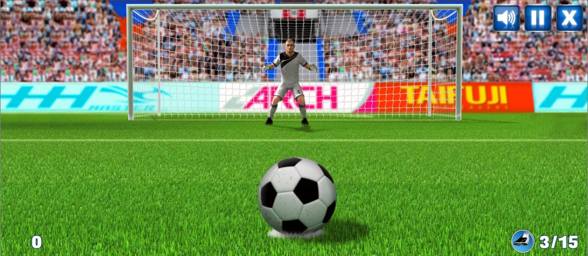 Penalty Fever 3D: Brazil online hry - Športové 