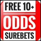 Free 10+ Odds Daily Surebets icône