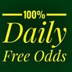 100% Daily free odds