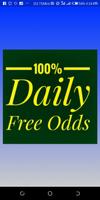 100% Daily free odds পোস্টার