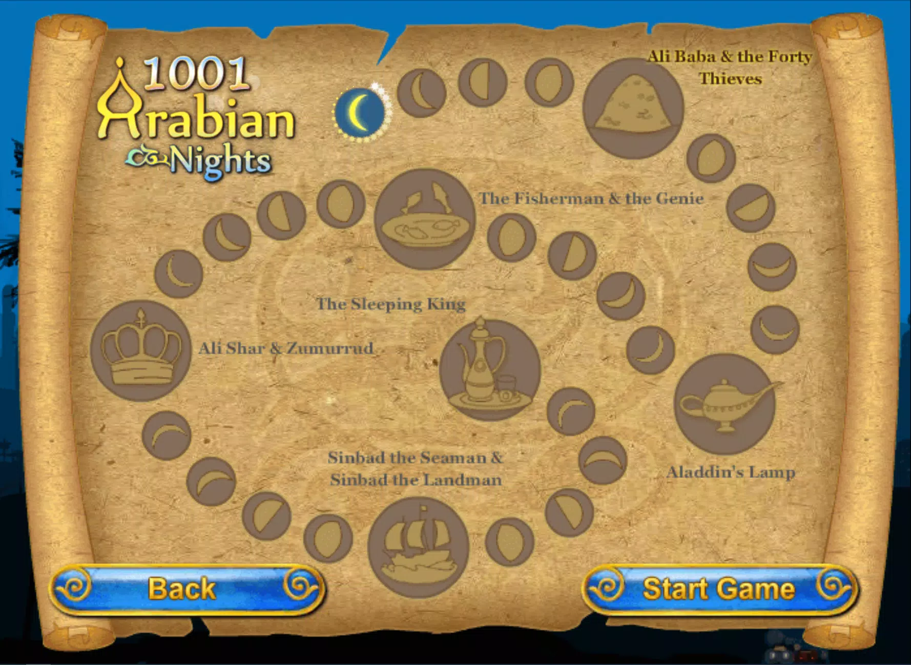 Arabian Night 1001 em Jogos na Internet