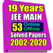 19 Years JEE MAIN 53 Solved Pa