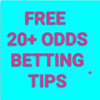 Free 20+ Odds Betting Tips الملصق