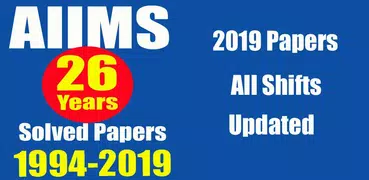 26 Years AIIMS Solved Papers 1