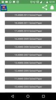 26 Years AIIMS Solved Papers 1 스크린샷 2