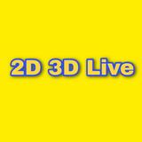 2D 3D Live icône