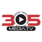 305 MEDIA TV icône