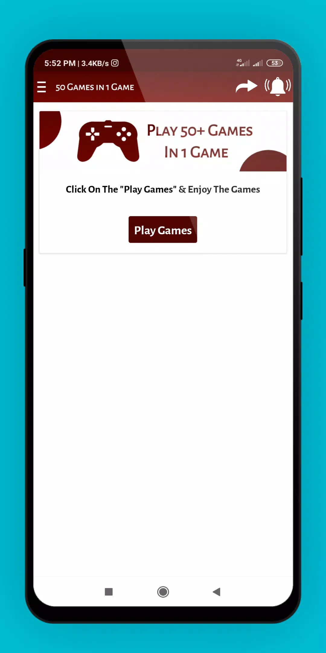 50 in 1 Free games Apk Download for Android- Latest version 0.2