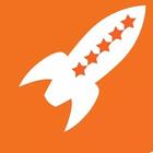 5 Star Review Rocket آئیکن