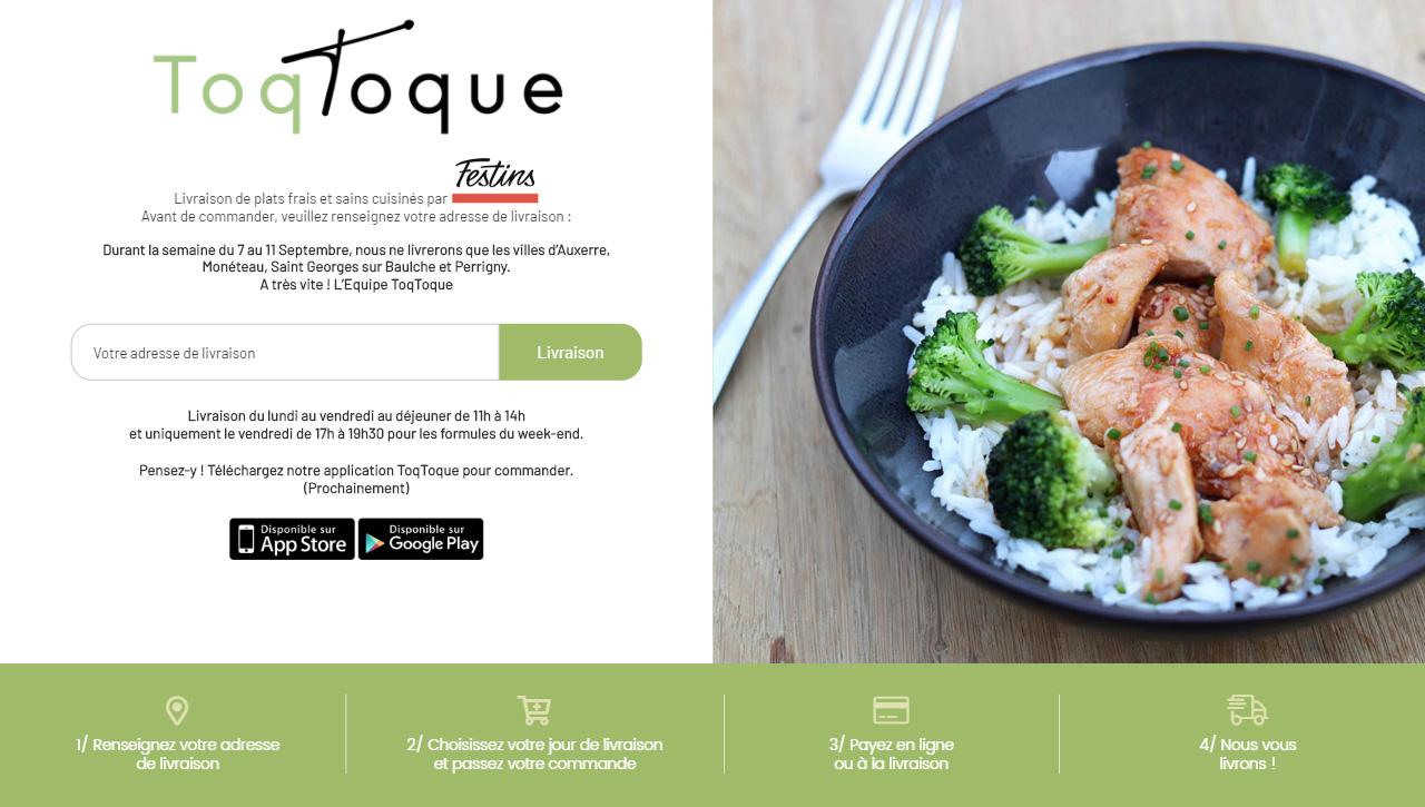 Toqtoque Livraison De Plats Au Bureau Domicile For Android Apk Download