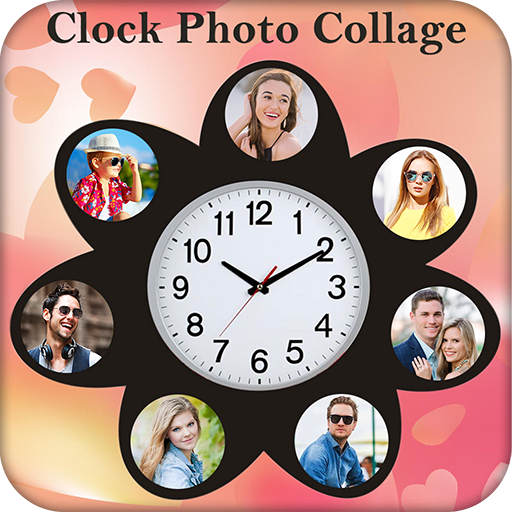 Clock Photo Collage Maker
