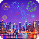 New Year Live Wallpaper 2021 - New Year Fireworks aplikacja