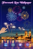 New Year Live Wallpaper 2021 - New Year Fireworks постер