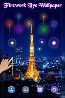 New Year Live Wallpaper 2021 - New Year Fireworks ảnh chụp màn hình 1