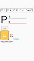 Permutation & Combination Cal poster