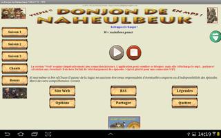 برنامه‌نما TABLETTE: Donjon de Naheulbeuk عکس از صفحه