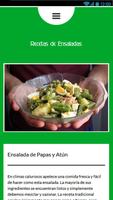 Recetas de Ensaladas capture d'écran 3