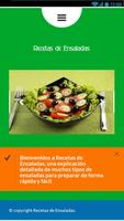 Recetas de Ensaladas poster