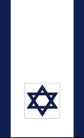 Flashlight Israel Flag پوسٹر