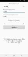 Engine CC Calculator Poster