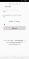 Engine CC Calculator screenshot 2