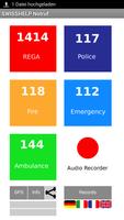 SWISS HELP Emergency Call poster