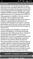 SWISS HELP Emergency Call screenshot 1
