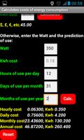 Energy Costs Screenshot 3