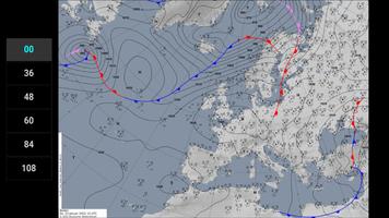 1 Schermata Sailor Surface Pressure Charts