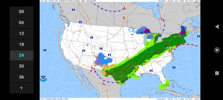 PG Surface Pressure Charts USA 스크린샷 2