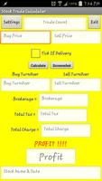 Stock Trading Calculator โปสเตอร์