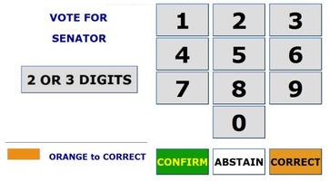 Elections: online e-Voting screenshot 2