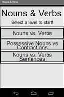 Nouns & Verbs Helper Affiche