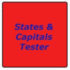 States and Capitals Tester Zeichen