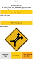 Road Signs Quiz Screenshot 1