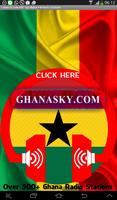 ALL GHANA RADIO TV STATIONS الملصق