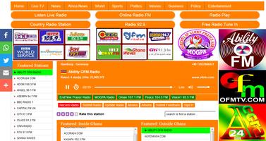 ALL GHANA FM RADIO STATIONS স্ক্রিনশট 1