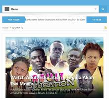 Ghana Sky Web & Radio Stations Affiche