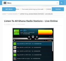 Ghana Sky Web & Radio Stations capture d'écran 2