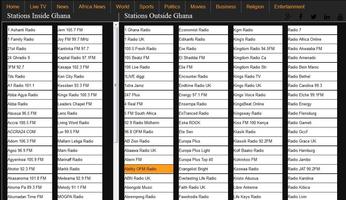 Record Ghana Radio Stations اسکرین شاٹ 3