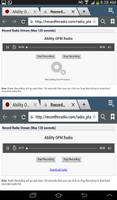 Browsers Record Radio Stations ảnh chụp màn hình 1