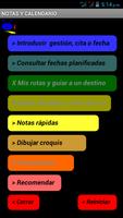 Agenda de notas y reuniones F-poster