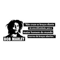 Frases do Bob Marley Affiche
