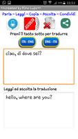 Traductor de voz italiano – in captura de pantalla 1