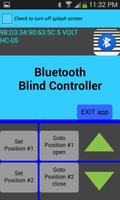 Bluetooth Blind Control capture d'écran 1