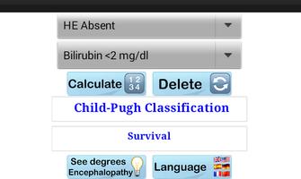 Child-Pugh Calculator screenshot 2