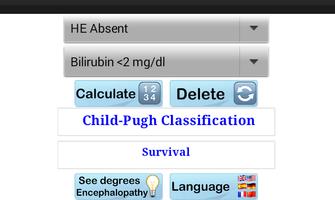 Calculadora de Child-Pugh 截圖 2